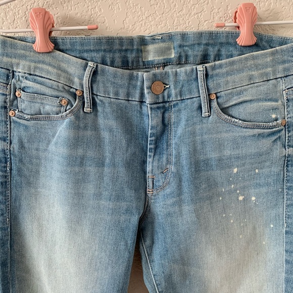 Mother Looker Ankle Fray Denim Jean - Picture 2 of 10